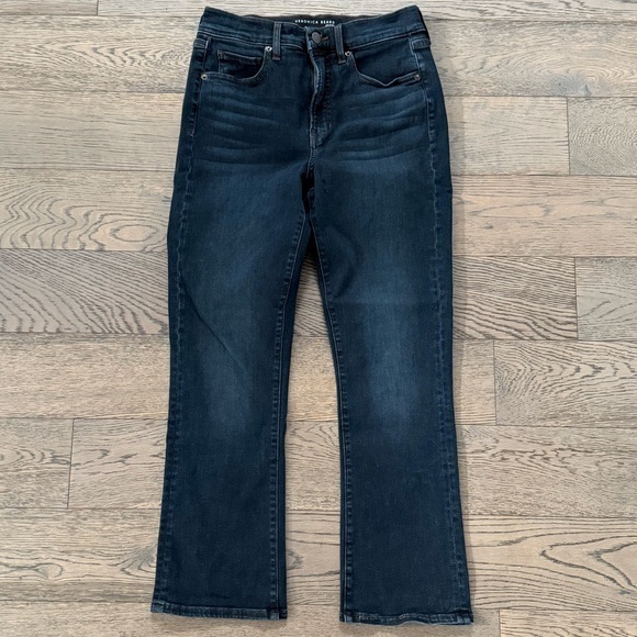 Veronica Beard Carly High Rise Kick Flare Jeans - Picture 1 of 9